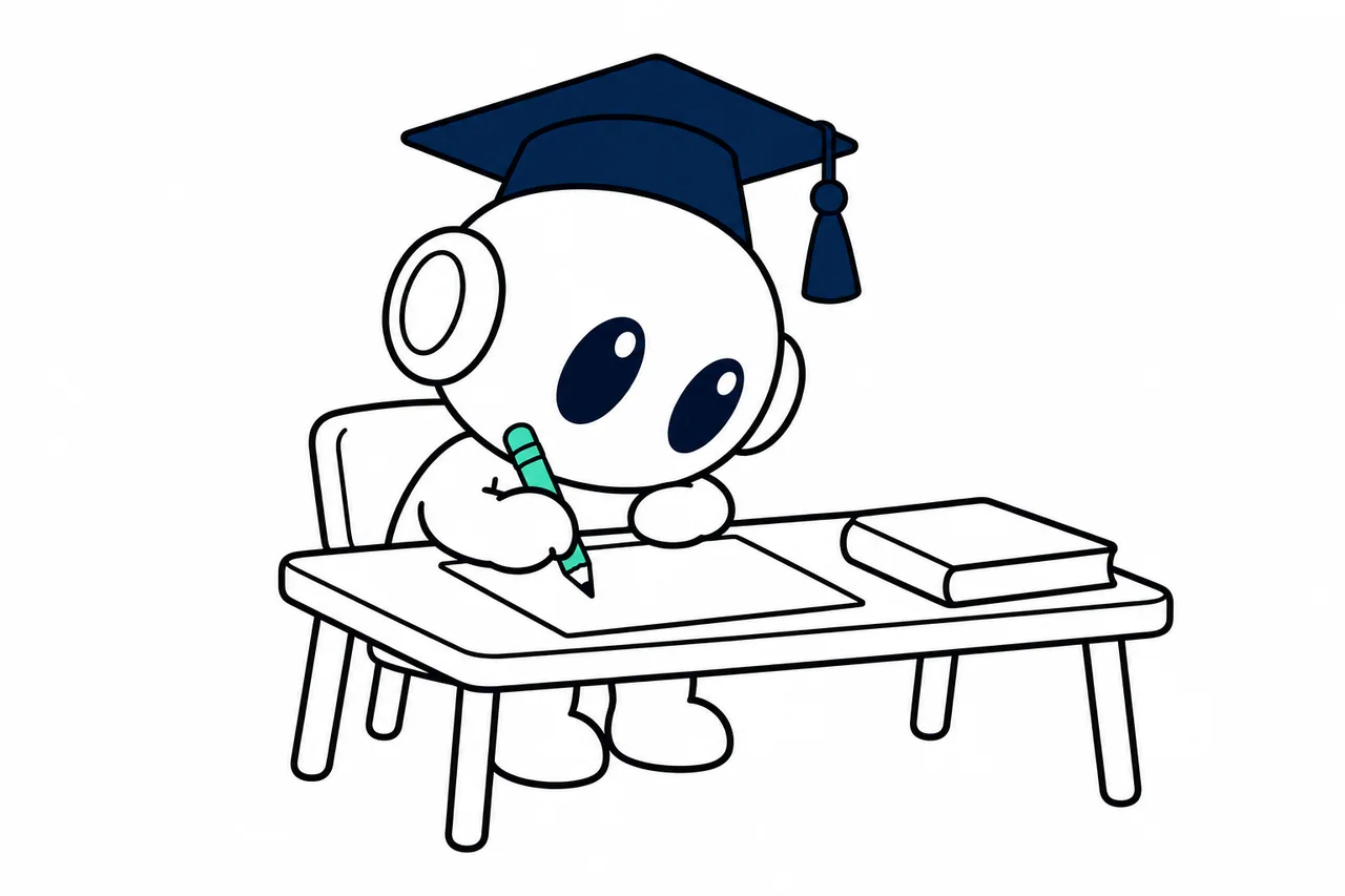 زكي بيكتب الحل من جديد على ورقة بيضاء والكتاب مسكّر