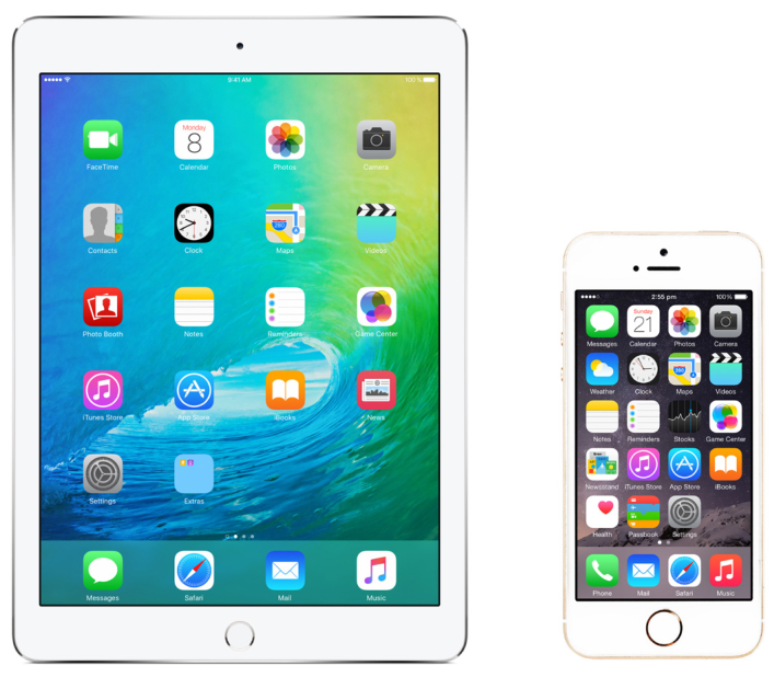 الشكل 7.2 Apple iOS