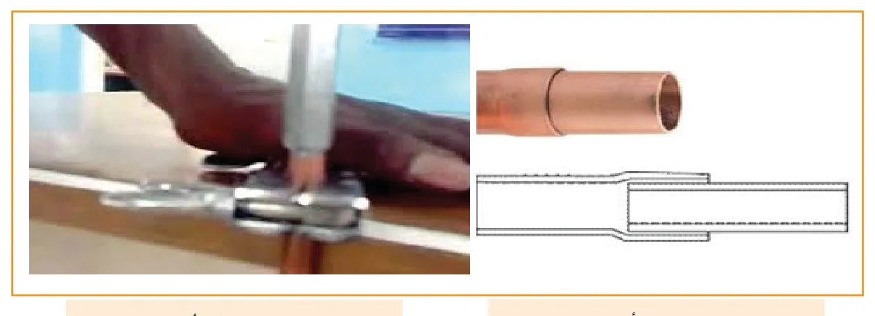 شكل (5) خلوص الأنابيب