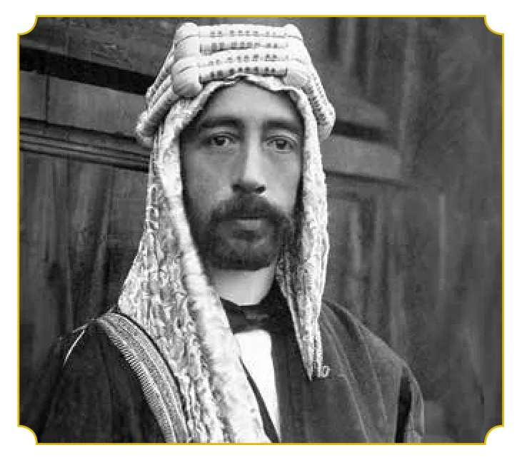 الصورة: الملك فيصل بن الحسين.
