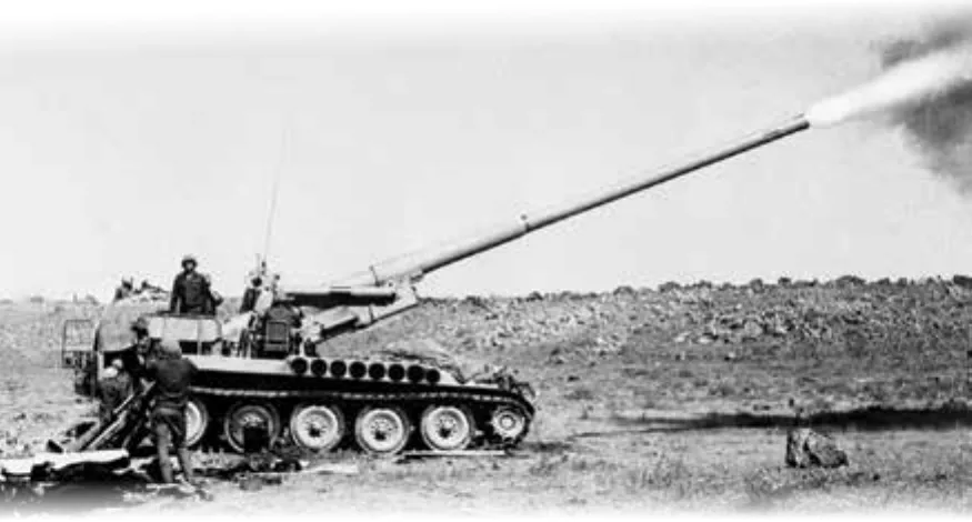 الصورة: اللواء المدرّع الأربعون في حرب تشرين 1973م.