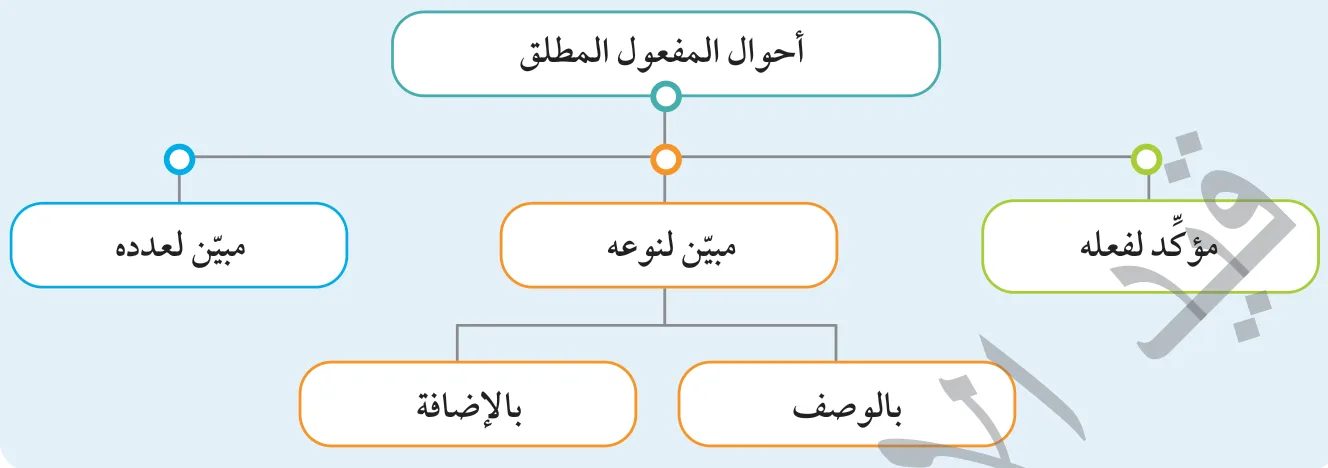 أحوال المفعول المطلق
