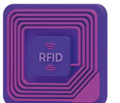 الشكل (1-2): علامات الرقاقات (RFID Tags).