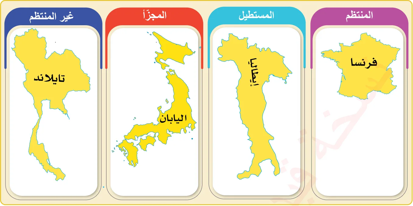 الشكل (5): شكل الدولة