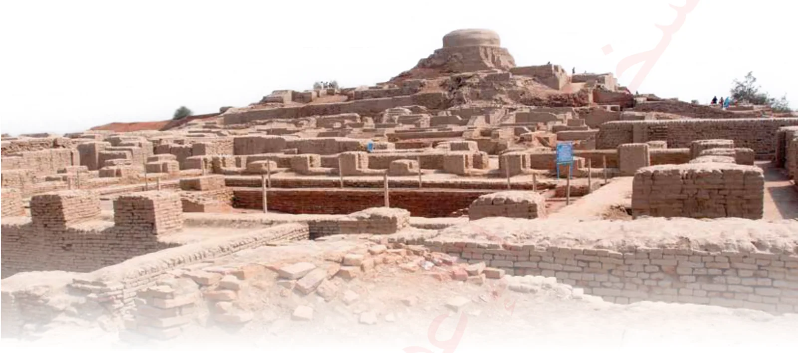 الصورة (7): مدينة موهينجودارو في باكستان.