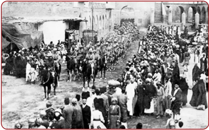 الصورة (5): الثورة العراقية في عام 1920م.