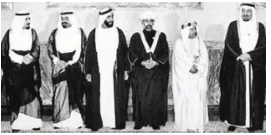 الصورة (7): القادة المؤسّسون لمجلس التعاون لدول الخليج العربية عام 1981م