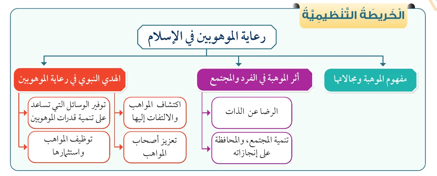 الخريطة التنظيمية