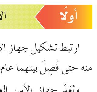 الشكل (٦-١٥): شعار مديرية الأمن العام.