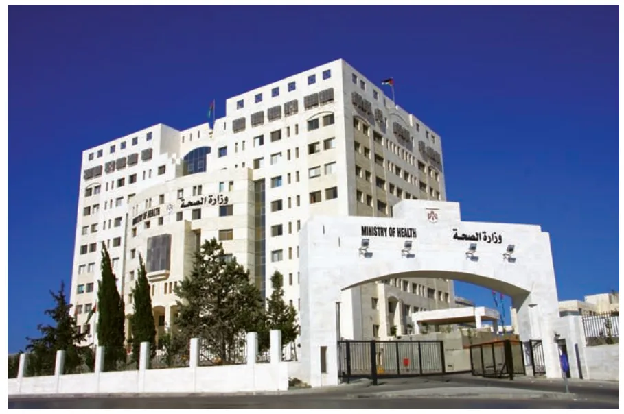 الشكل (٨-٦): وزارة الصحة.