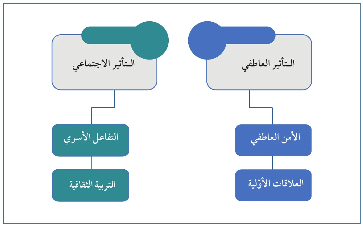 مخطط التأثير العاطفي والتأثير الاجتماعي